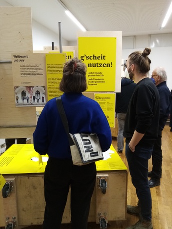 Eröffnung Ausstellung "Boden g'scheit nutzen", Landluft – © afo Eröffnung Ausstellung "Boden g'scheit nutzen", Landluft