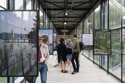 Günther Domenig: DIMENSIONAL Eröffnung in der Heft/Hüttenberg