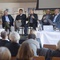 Bodentagung – Podiumsdiskussion mit Architekt Roland Winkler (Gruppe BILLIG BAUEN vom Architektur HausKärnten), Mag Egon Jusner (Abteilungsleiter rechtl. Raumordnung Land Kärnten als Vertretung fürLR Dr. Gaby Schaunig), Martin Gruber (Vizepräsident Gemeindebund Kärnten), Landesrat RolfHolub, Gerhard Genser (Wirtschaftskammer Kärnten) und Robert Unglaub (BündnisAlpenkonvention Kärnten).