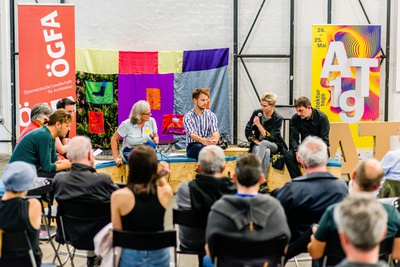 Nordbahn-Halle / ÖGFA Abschlusspanel - Wiener Klima © ÖGFA / AT19 / Kollektiv Fischka Kramer