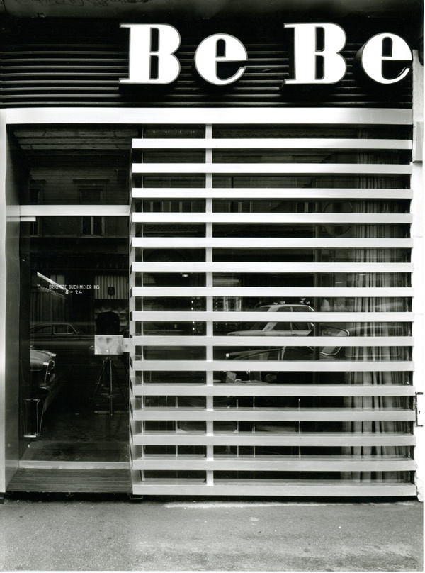 Cafe Be Be, Fassade, Foto: © Archiv für Baukunst der Universität Innsbruck (Nachlass Stigler), 1966