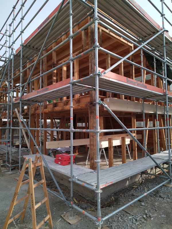 Zweigeschossiges Garagen-Lagergebäude wird Wohnhaus, schroetter-lenzi Architekten, 2023