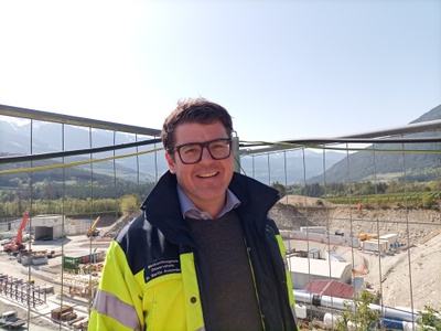 Martin Ausserdorfer, Direktor Konsortium Beobachtungsstelle zum Bau des Brenner Basistunnels (BBT), Bürgermeister Marktgemeinde St. Lorenzen, © BBT
