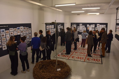 Ausstellungseröffnung "geld . macht . raum" am 7. November 2025
