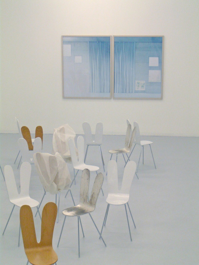 Blick in die Ausstellung im aut