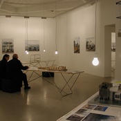 Blick in die Ausstellung im aut