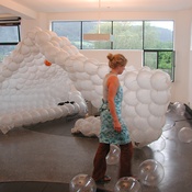 Installation "Blow Job" im aut