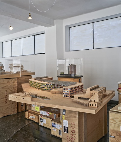 Blick in die Ausstellung "Open Box"