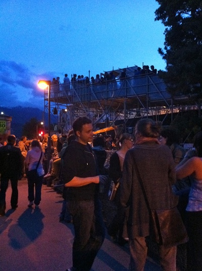 Die stattSTUBE war der zentrale Ort der Architekturtage 2012 in TIrol