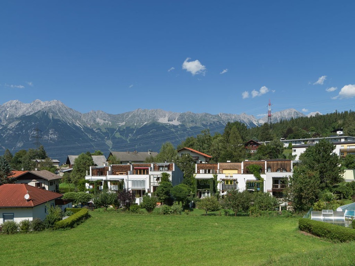 Andreas Egger, Reihenhausanlage Vill, 1979–82