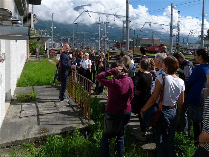 Führung mit Arno Ritter, Foto: Martin Schönherr