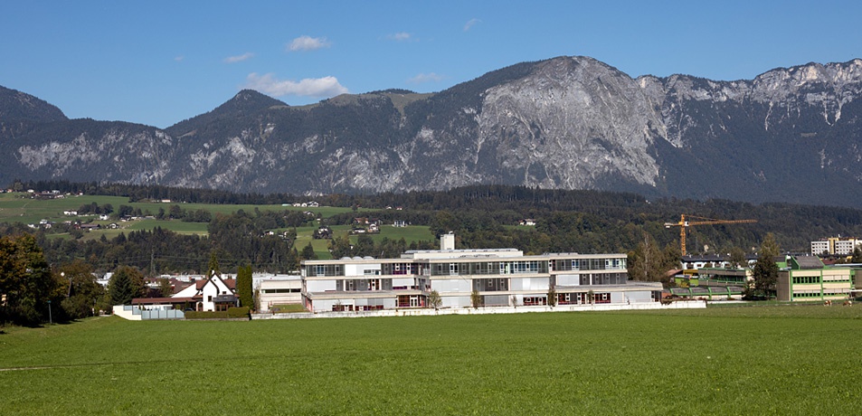 Viktor Hufnagl und Fritz Gerhard Mayr, Modellschule Wörgl, 1969 – 73 – © Günter R. Wett Viktor Hufnagl und Fritz Gerhard Mayr, Modellschule Wörgl, 1969 – 73