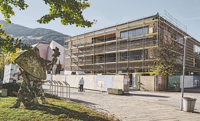 Volksschule am Kirchplatz, Wattens – © David Schreyer Volksschule am Kirchplatz, Wattens