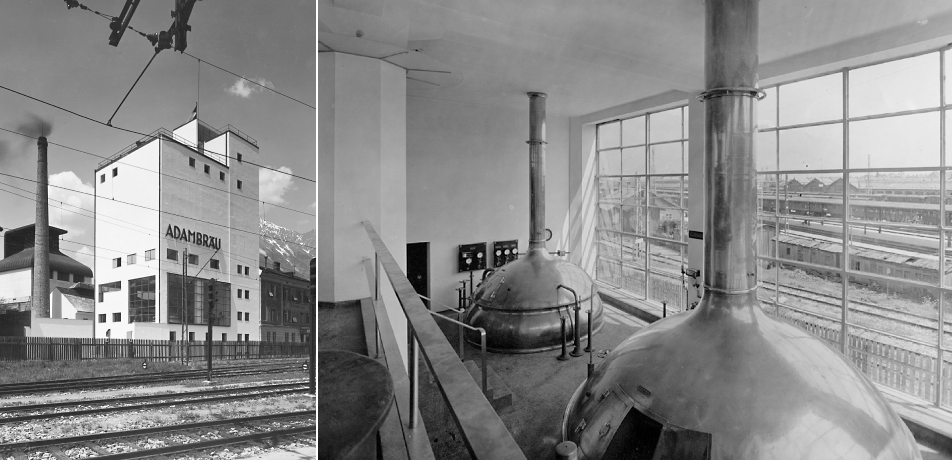 Das Sudhaus des Adambräu um 1931 Das Sudhaus des Adambräu um 1931