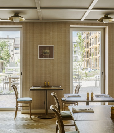 Hotel & Wohnen Am Hirschengrün, Dietrich Untertrifaller, LP architektur