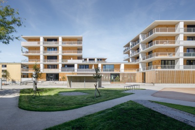 Nachverdichtung Quartiersareal Lanserhofwiese BA_1 + BA_2, archcollectiv_F4+