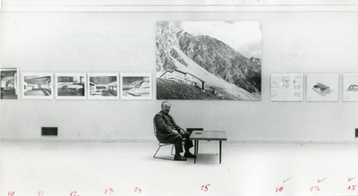 Franz Baumann, Nordkettenbahn, Seilbahnstation Hafelekar, Innsbruck, 1927-1928