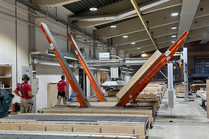 TechnoWood in der Holzbau-Vorfertigung