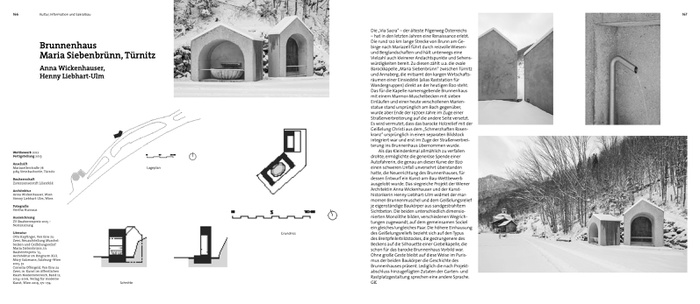 Brunnenhaus Maria Siebenbrünn, Türnitz; Architektur: Anna Wickenhauser, Henny Liebhart-Ulm