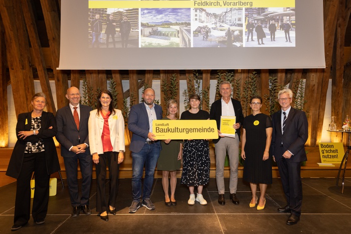 Verleihung Baukulturgemeindepreis
Preisträgerin: Stadt Feldkirch